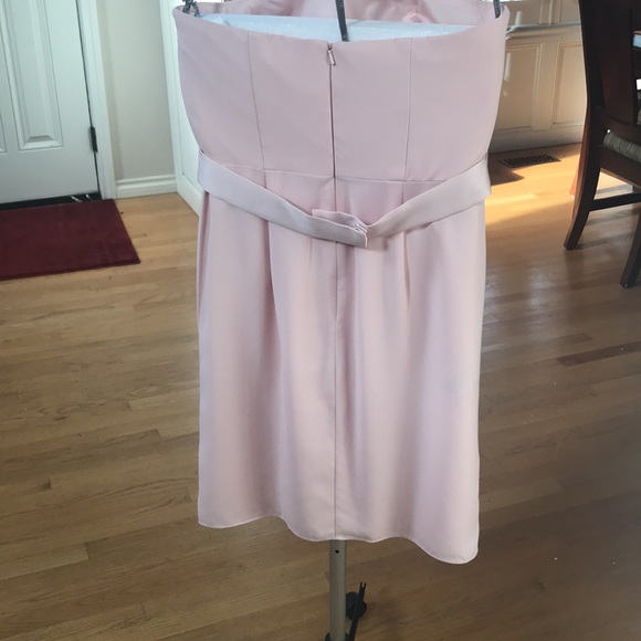 NWT Vera Wang strapless Tulip skirt with sash style vw360166 Blush Sz 8 (sku A) - Picture 6 of 10